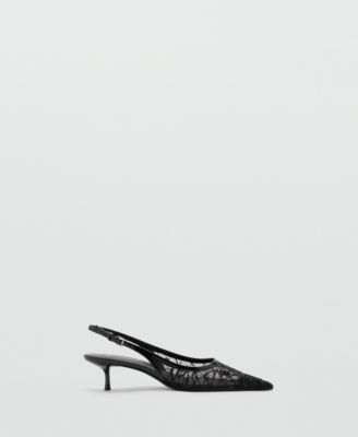 Women's Kitten-Heel Sequins Embroidered Shoes