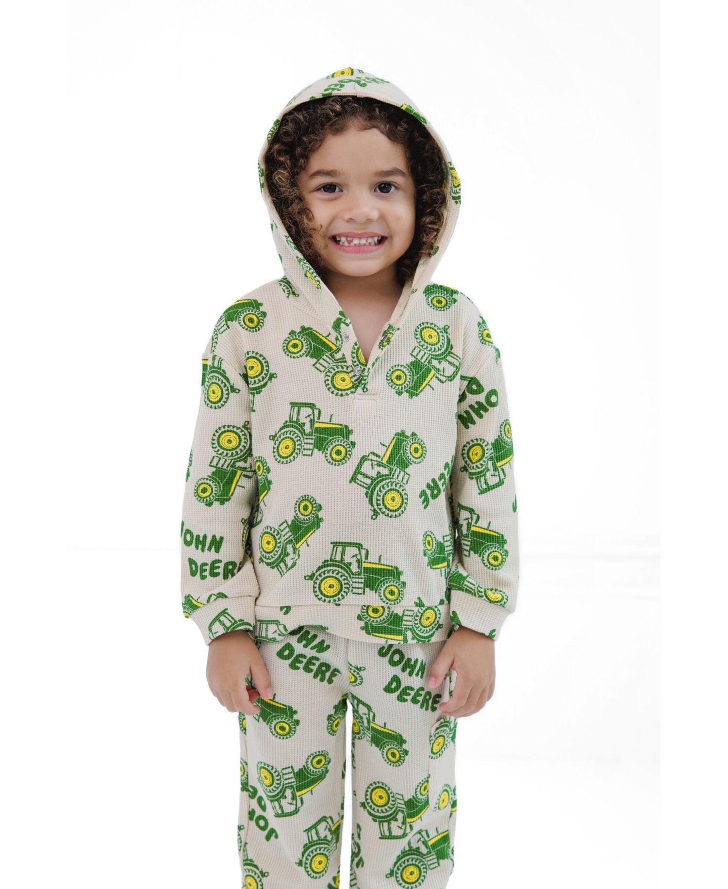 Baby Boys Hoodie and Thermal Pants Set