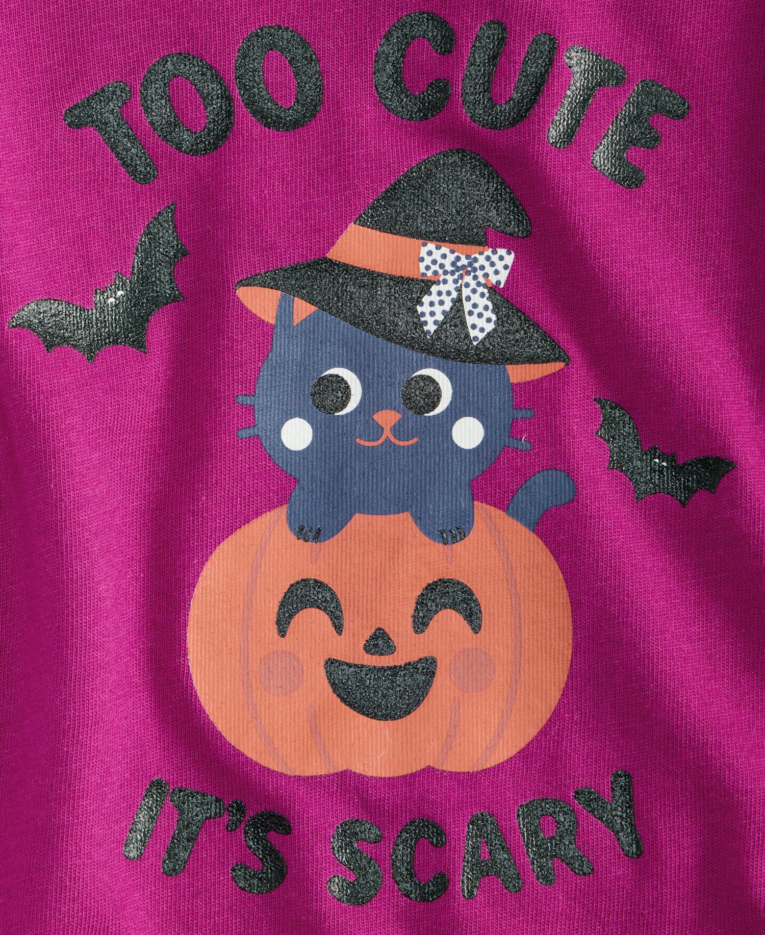 Toddler Girls' (12M-5T) Halloween Long-Sleeve T-Shirt