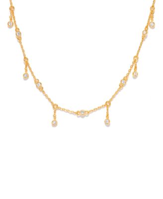 Crystal Copacabana Droplet Necklace