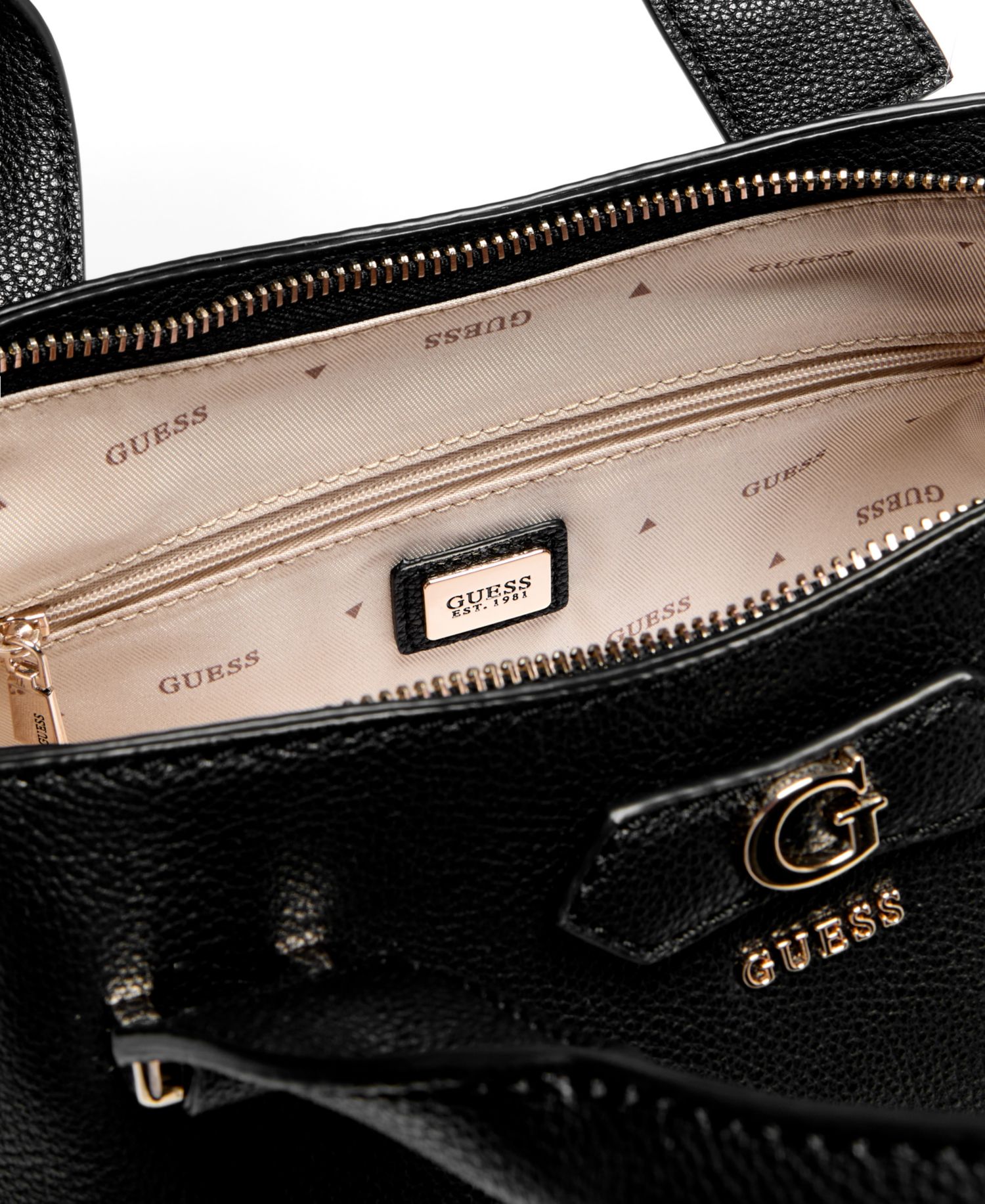 Suzy Small Dual Handle Satchel Handbag