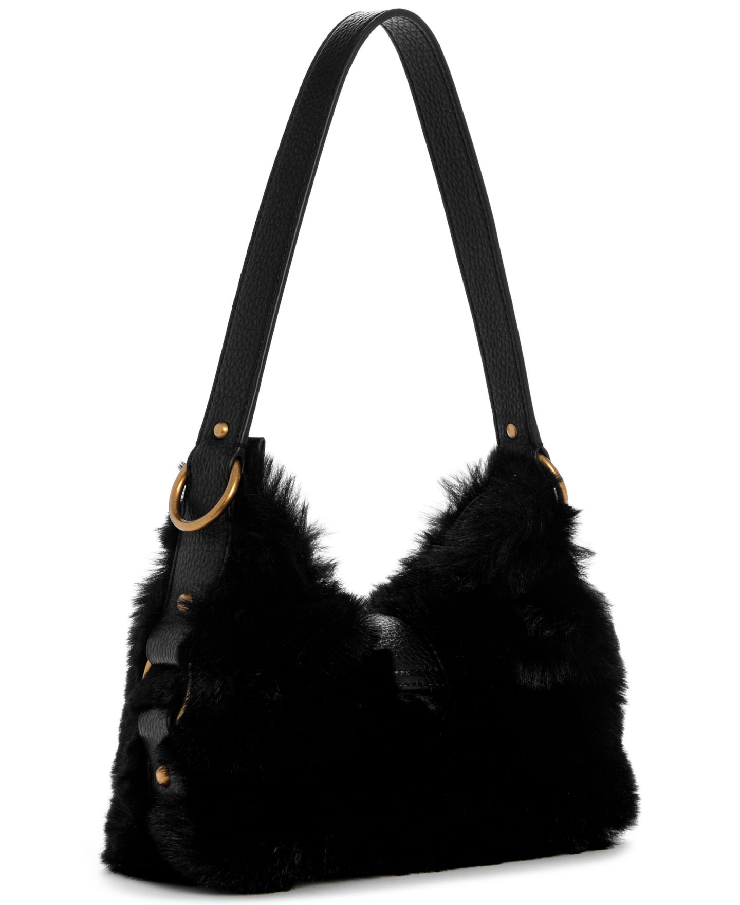 Женская сумка GUESS Camden Small Shoulder Handbag, цвет: Чёрный — фото 2