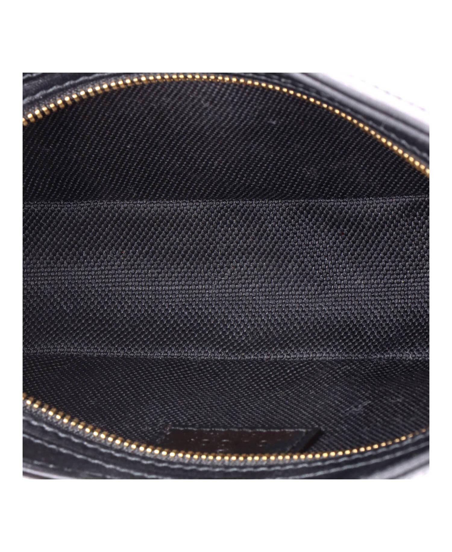 Mini Moon Side Shoulder Bag Leather
