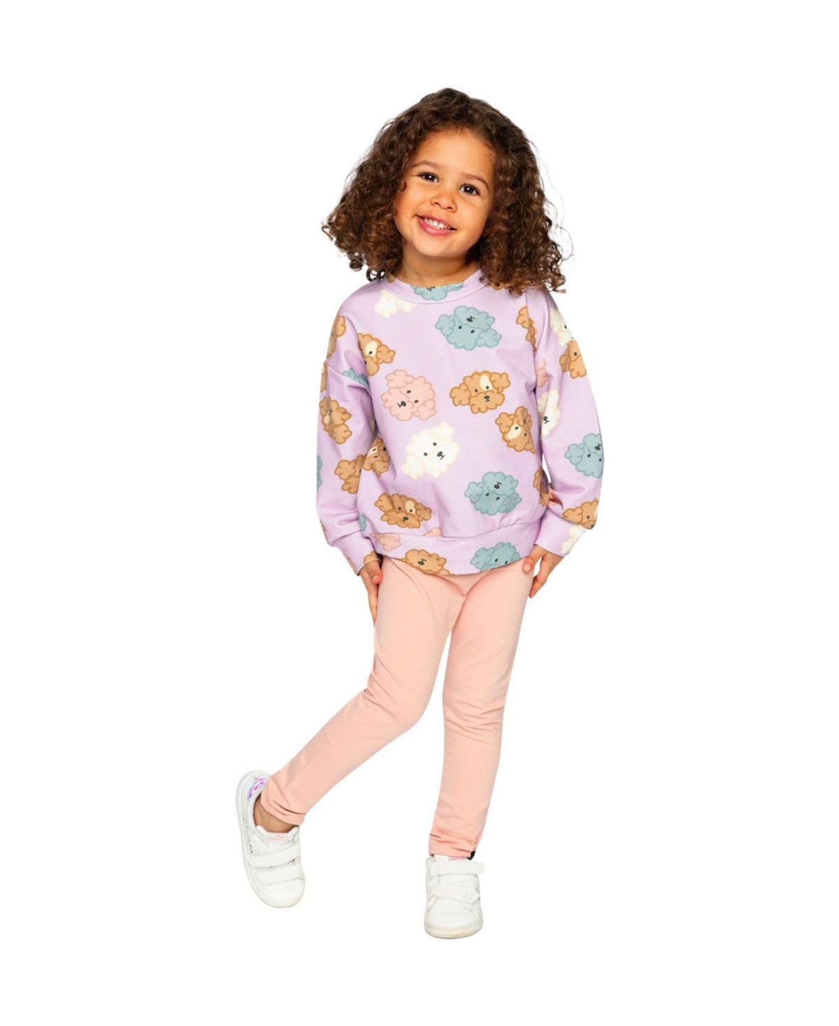 Deux par Little and Big Girl (6-12) Printed Sweatshirt