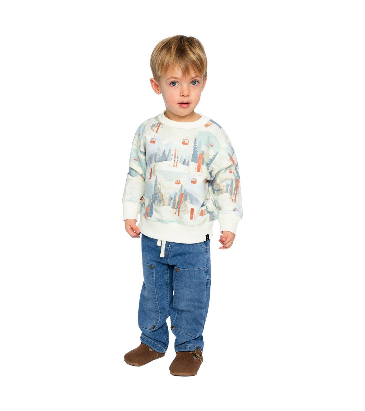 Little and Big Boy (6-8)Fleece Sweatshirt