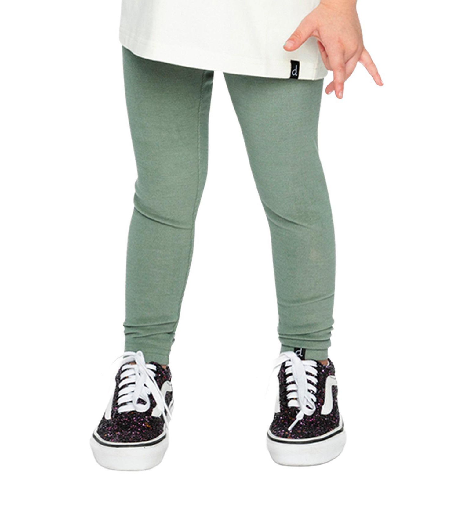 Baby Girl (12m-24m) Rib Leggings Printed