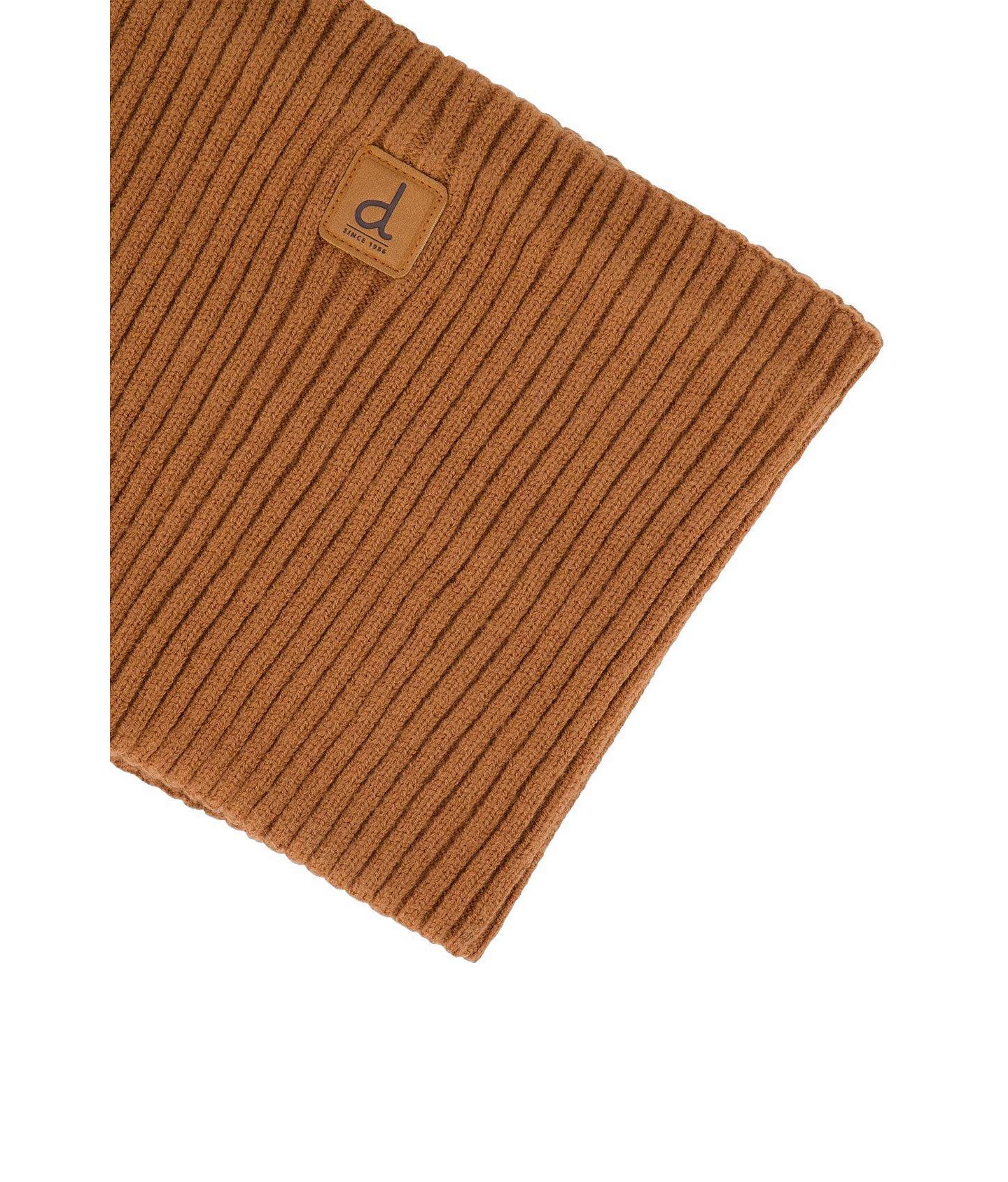 Deux par Deux Little and Big Unisex (7-12) Ribbed Knit Neckwarmer, цвет: Коричневый — фото 3