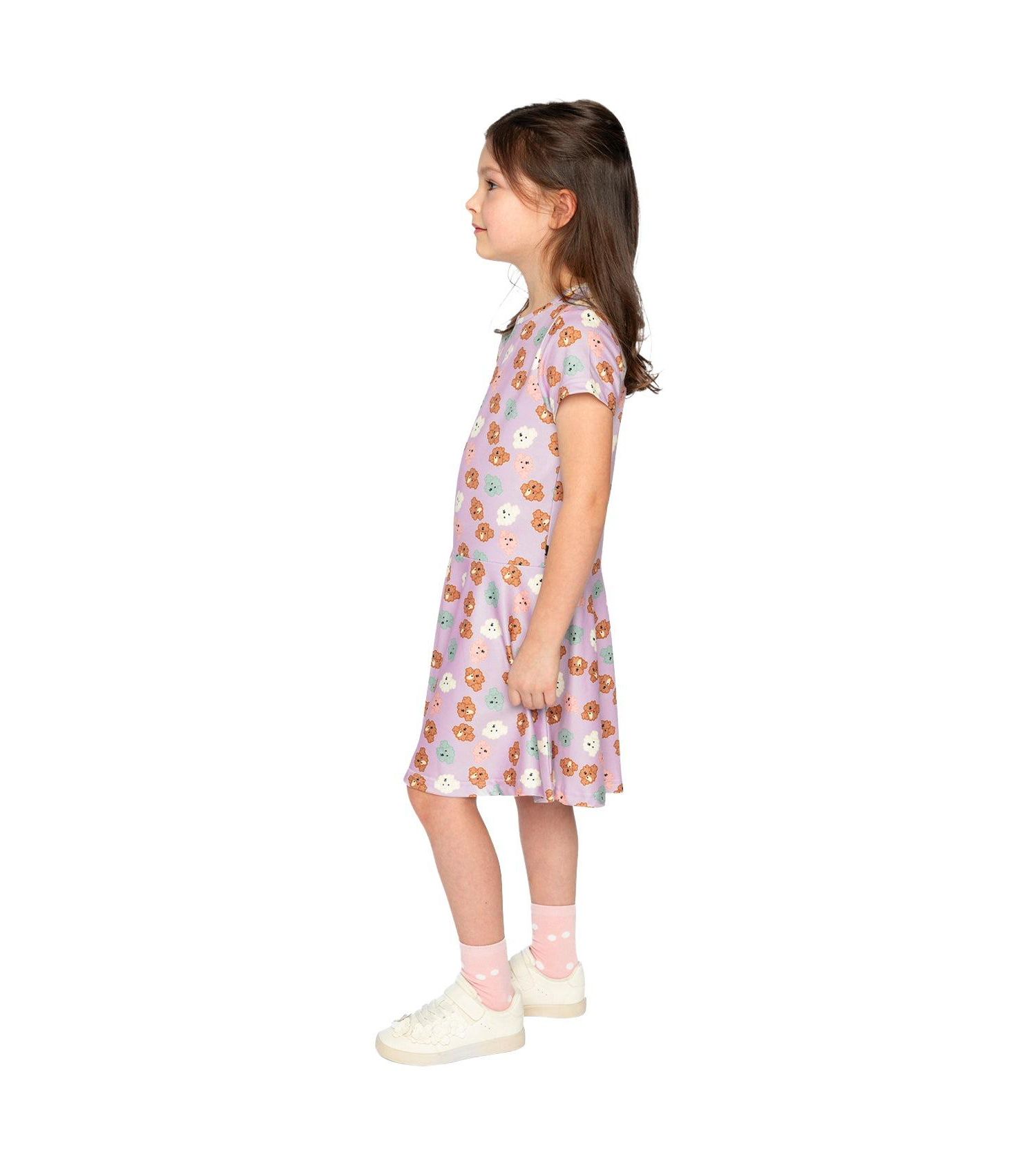 Girls' (6-12) Short Sleeve Jersey Dress