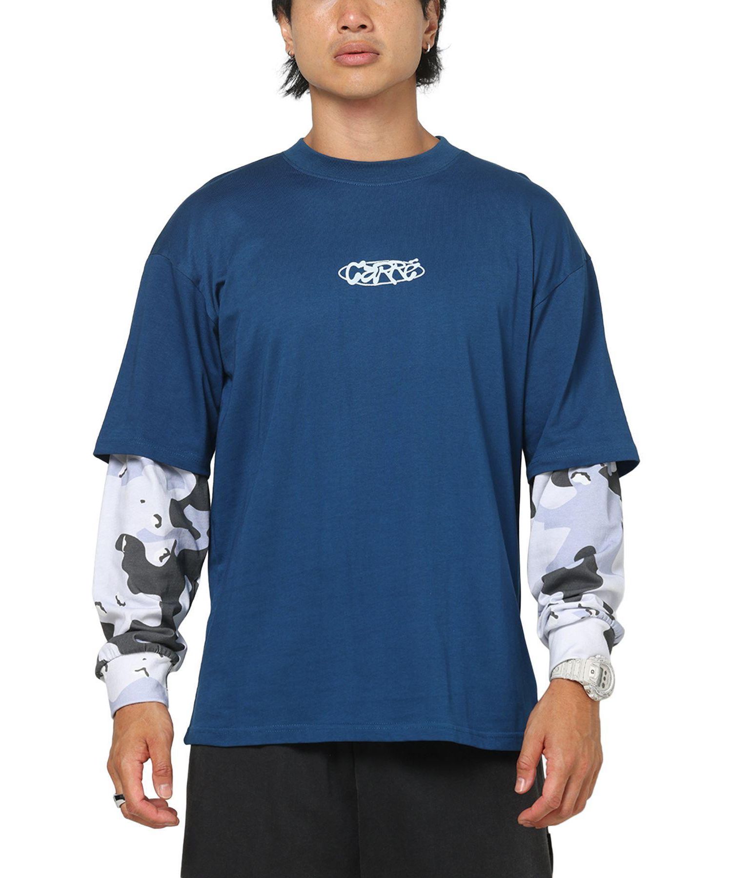 Men's Static Layered Long Sleeve T-Shirt