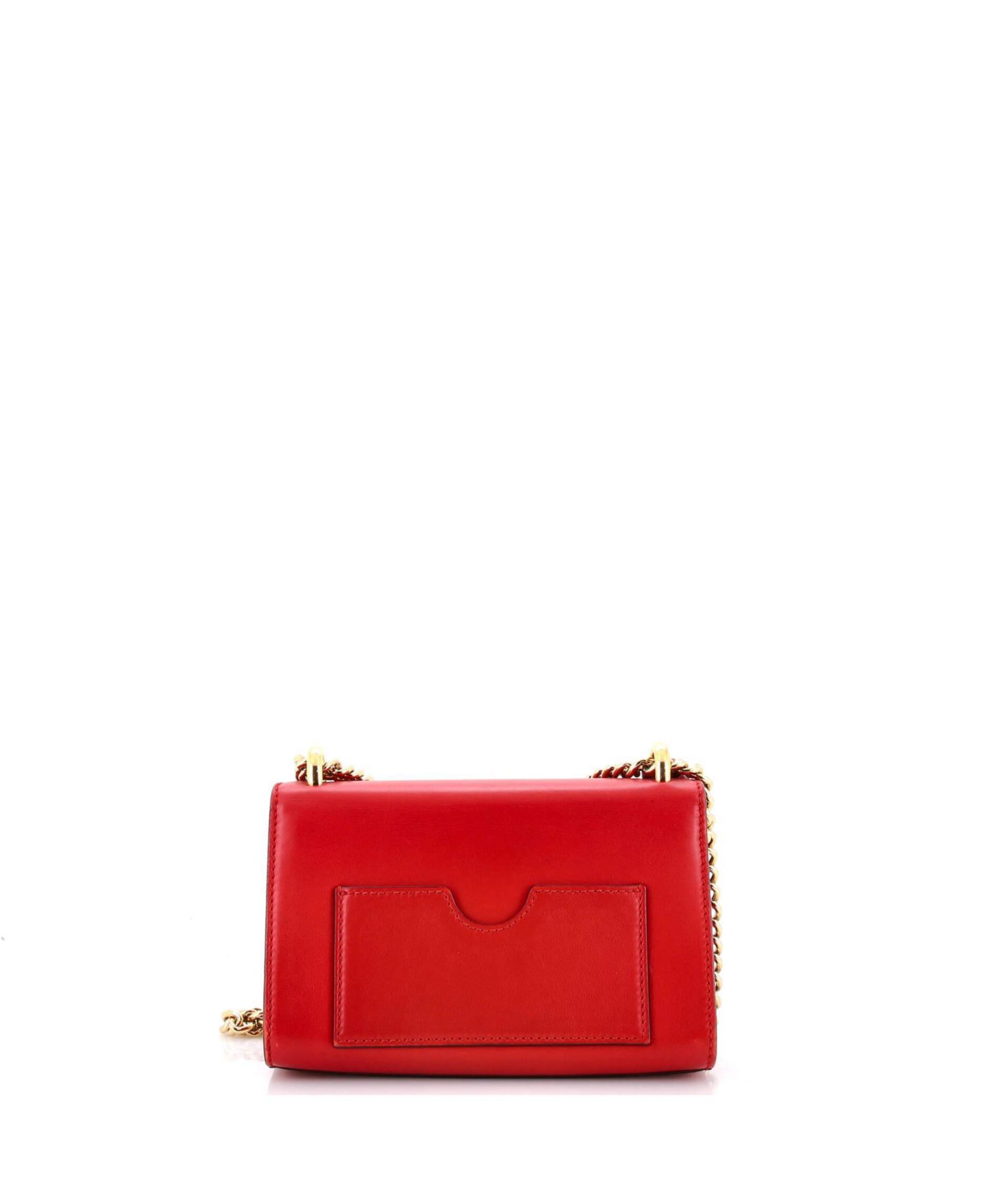 Small Padlock Shoulder Bag Leather