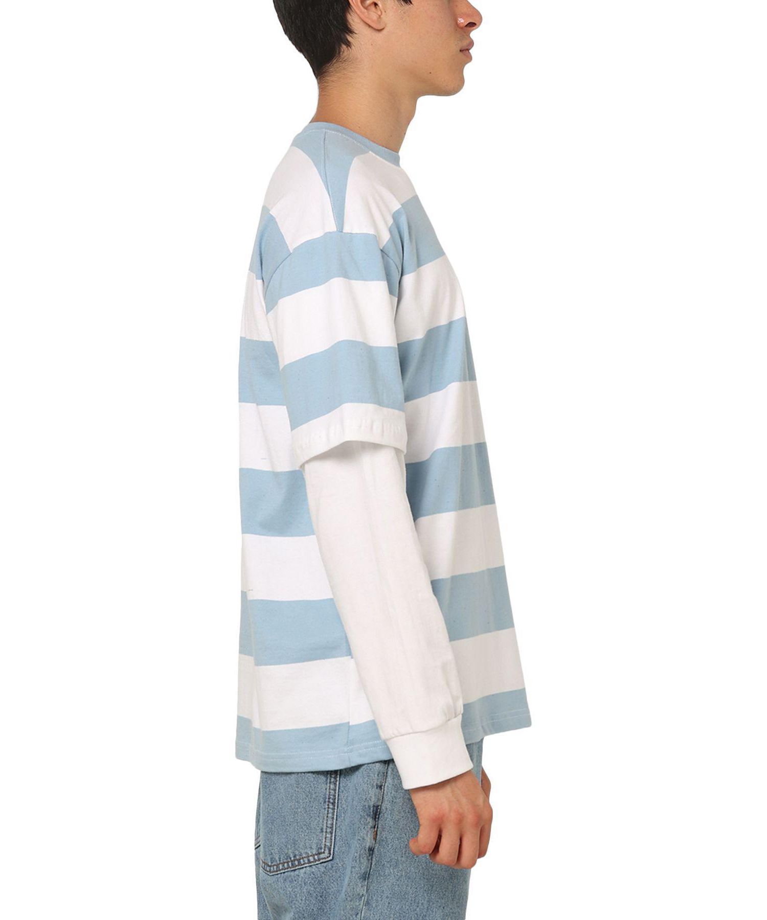 Men's Club Stripe Long Sleeve T-Shirt