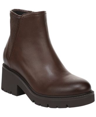 Women's Janet Round Toe Zipper Booties