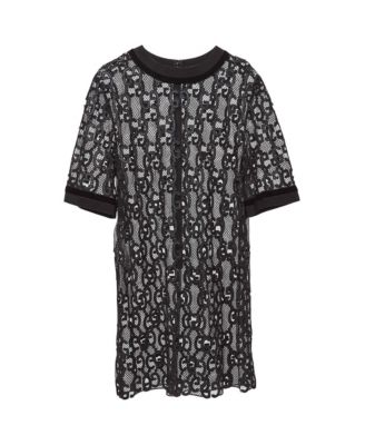 Women's Gg Macrame Lace Short Dress