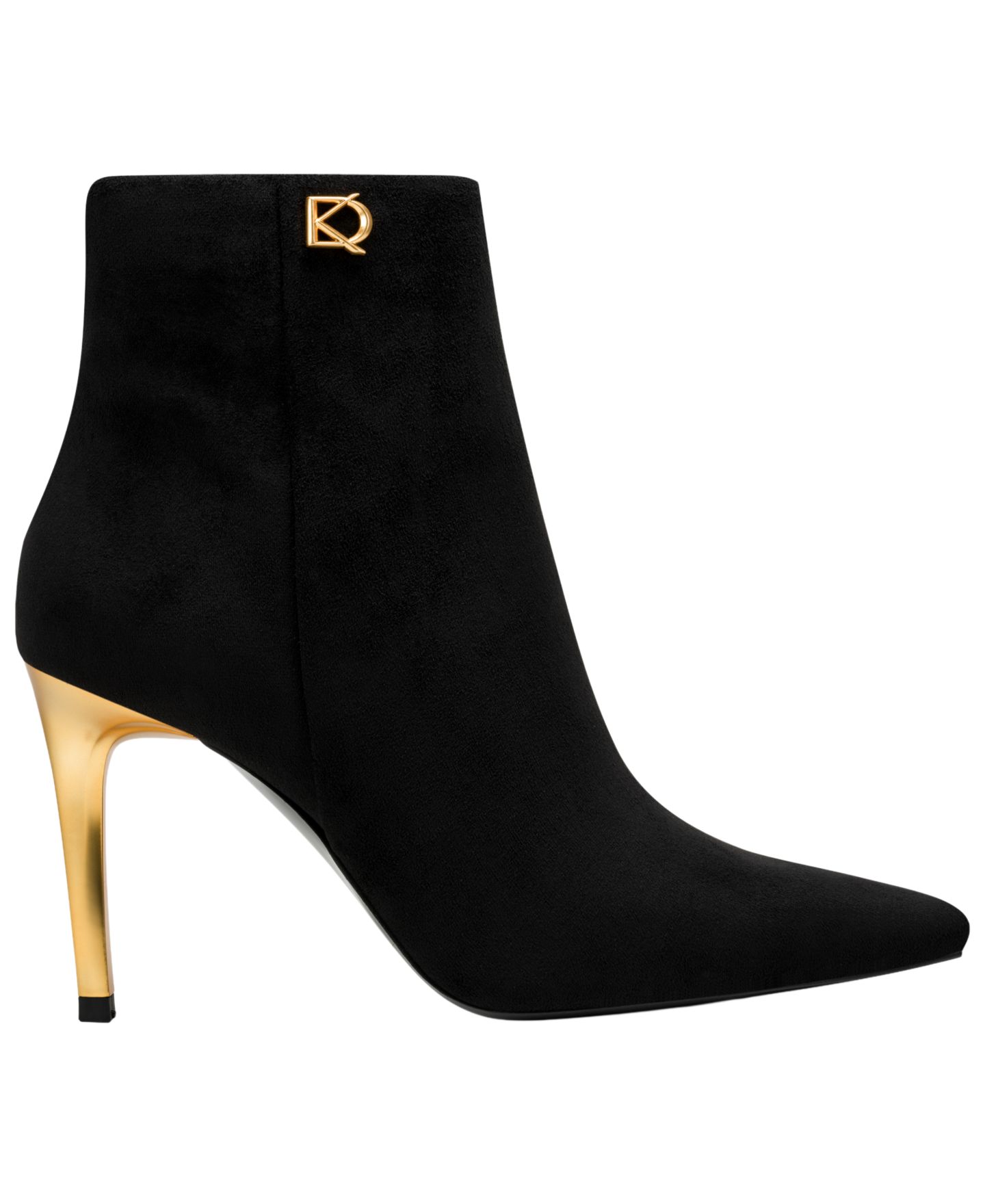 Женские ботинки Donna Karan New York Sofia Ii Stiletto Heeled Booties, цвет: Чёрный — фото 2