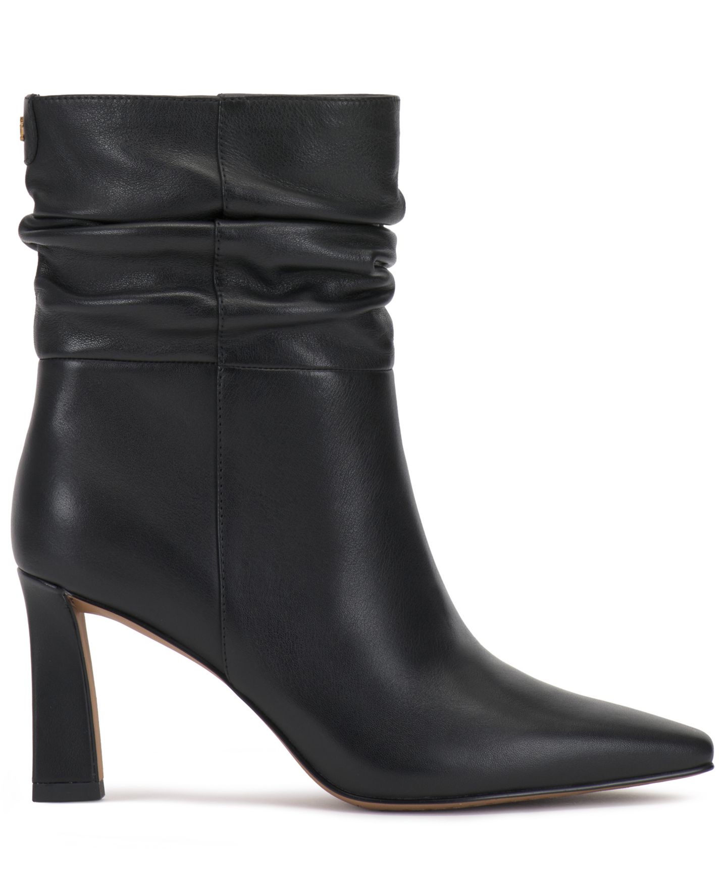 Женские ботинки Vince Camuto Grenna Slouch Dress Booties, цвет: Чёрный кожаный — фото 2