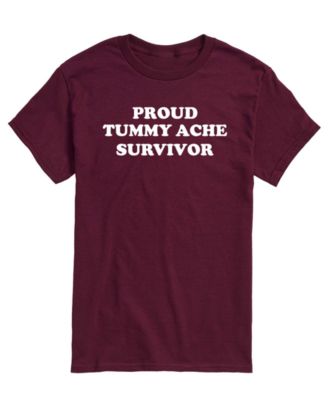 Men's Proud Tummy Ache Survivor Short-Sleeve Graphic T-Shirt