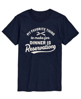 Men's My Favorite Thing Reservations Short-Sleeve Graphic T-Shirt