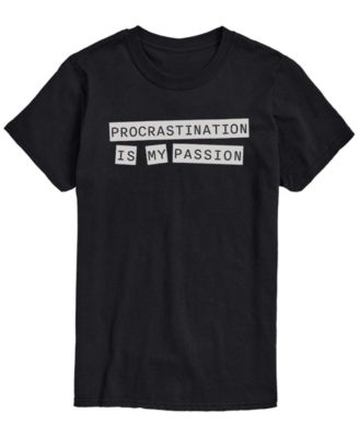 Men's Procrastination Is My Passion Short-Sleeve Graphic T-Shirt