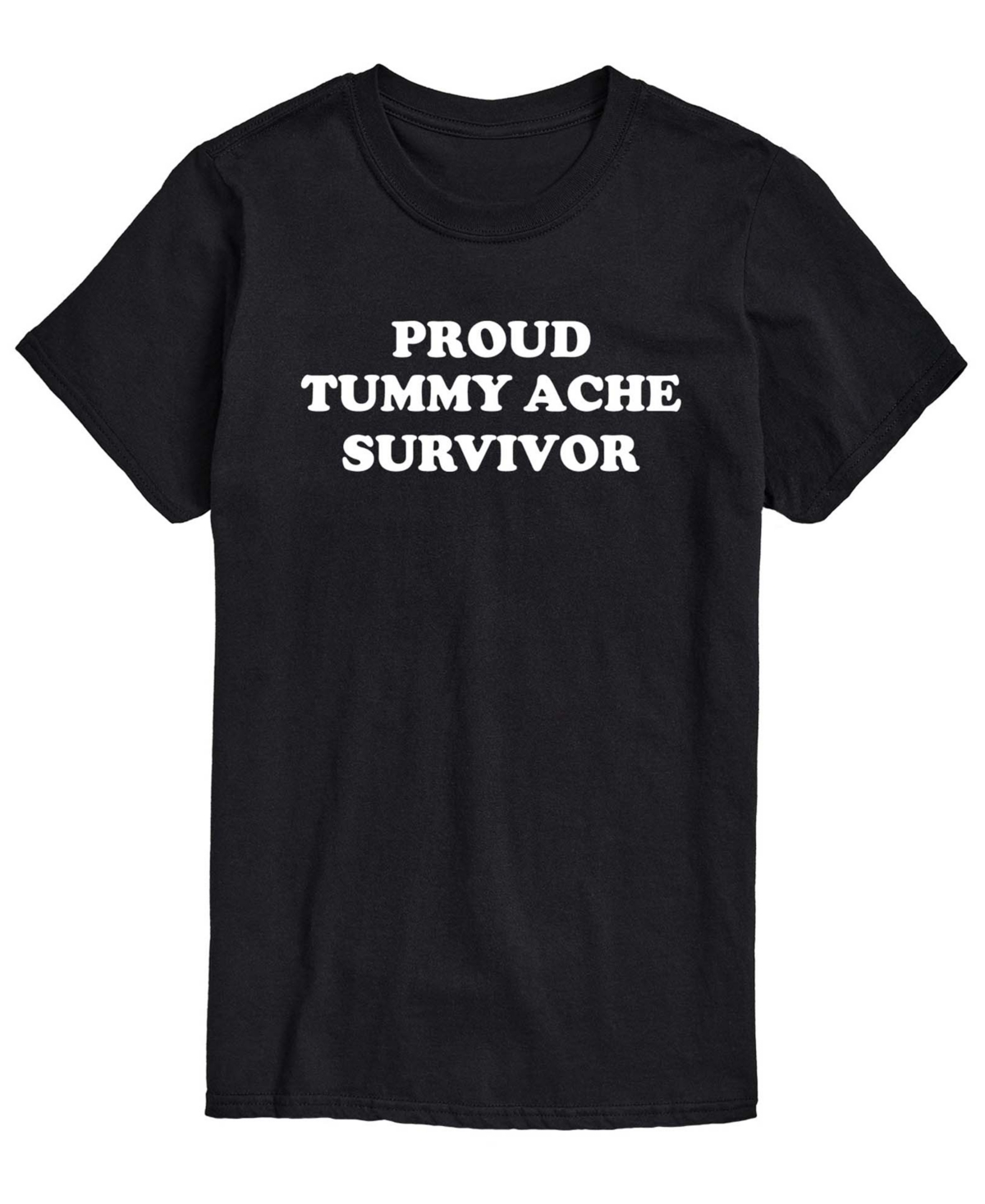 Airwaves Men's Proud Tummy Ache Survivor Short-Sleeve Graphic T-Shirt