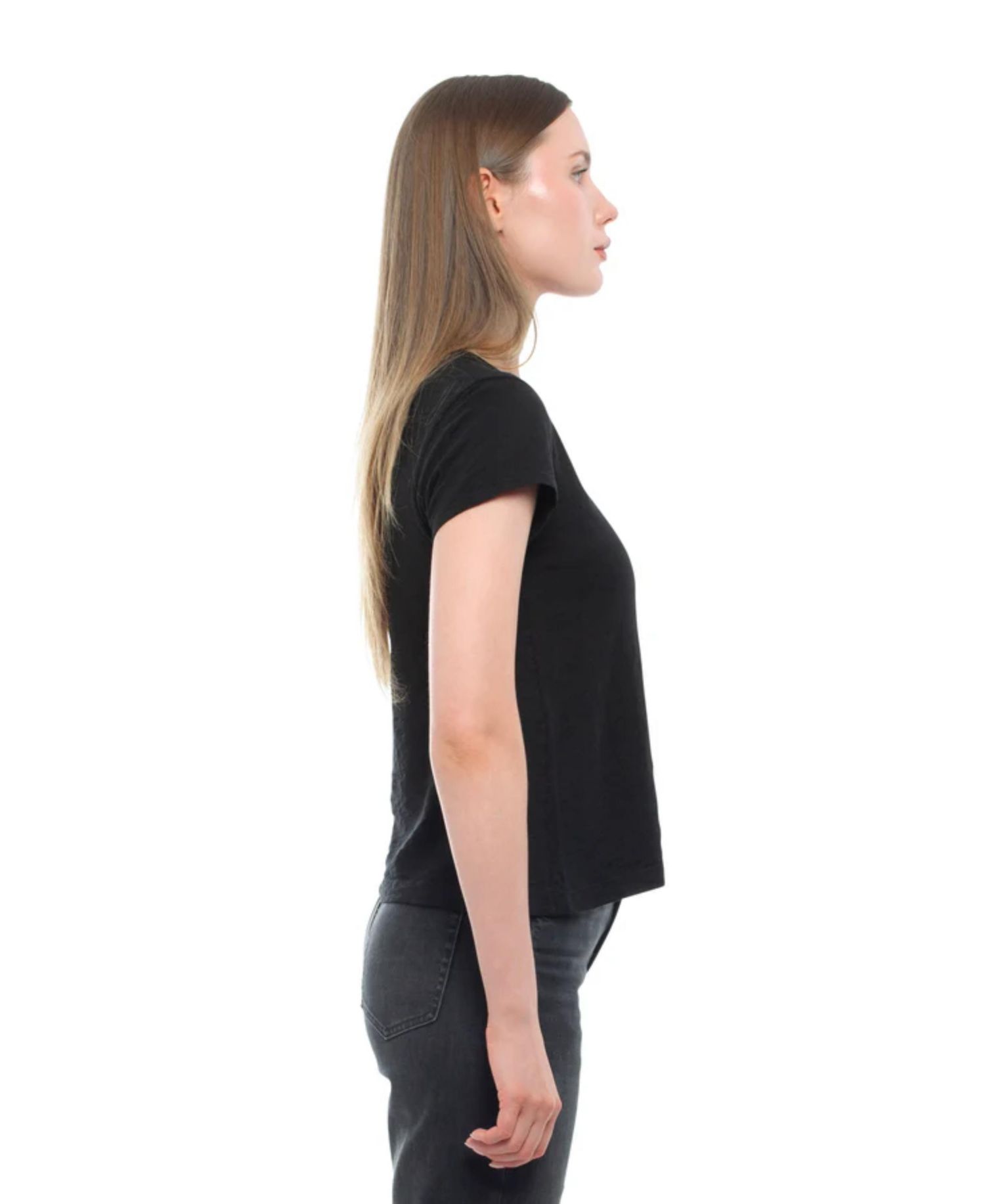 Women's V-Neck Baby Tee