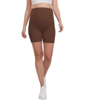 Women's 6 1/2" Ribbed Biker Short - Motherhood