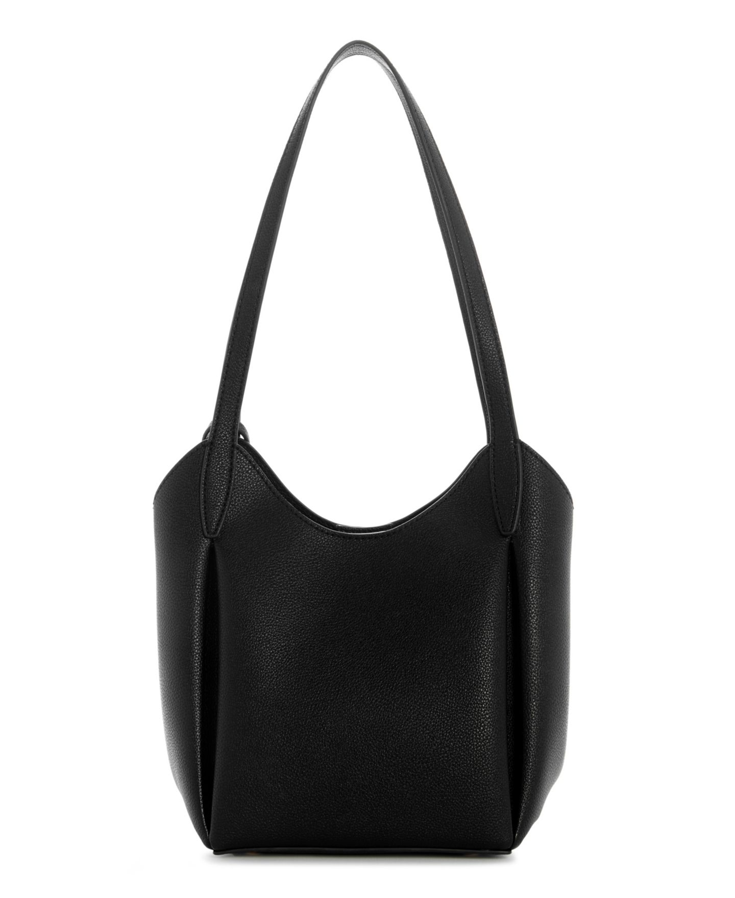 Женская сумка GUESS Melody Small Bucket Handbag, цвет: Чёрный — фото 2