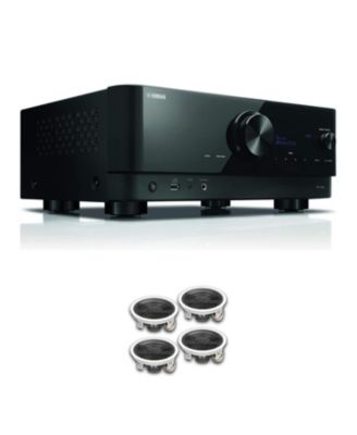 RX-V6A 7.2-Channel AV Receiver with 4 In-Ceiling Speakers