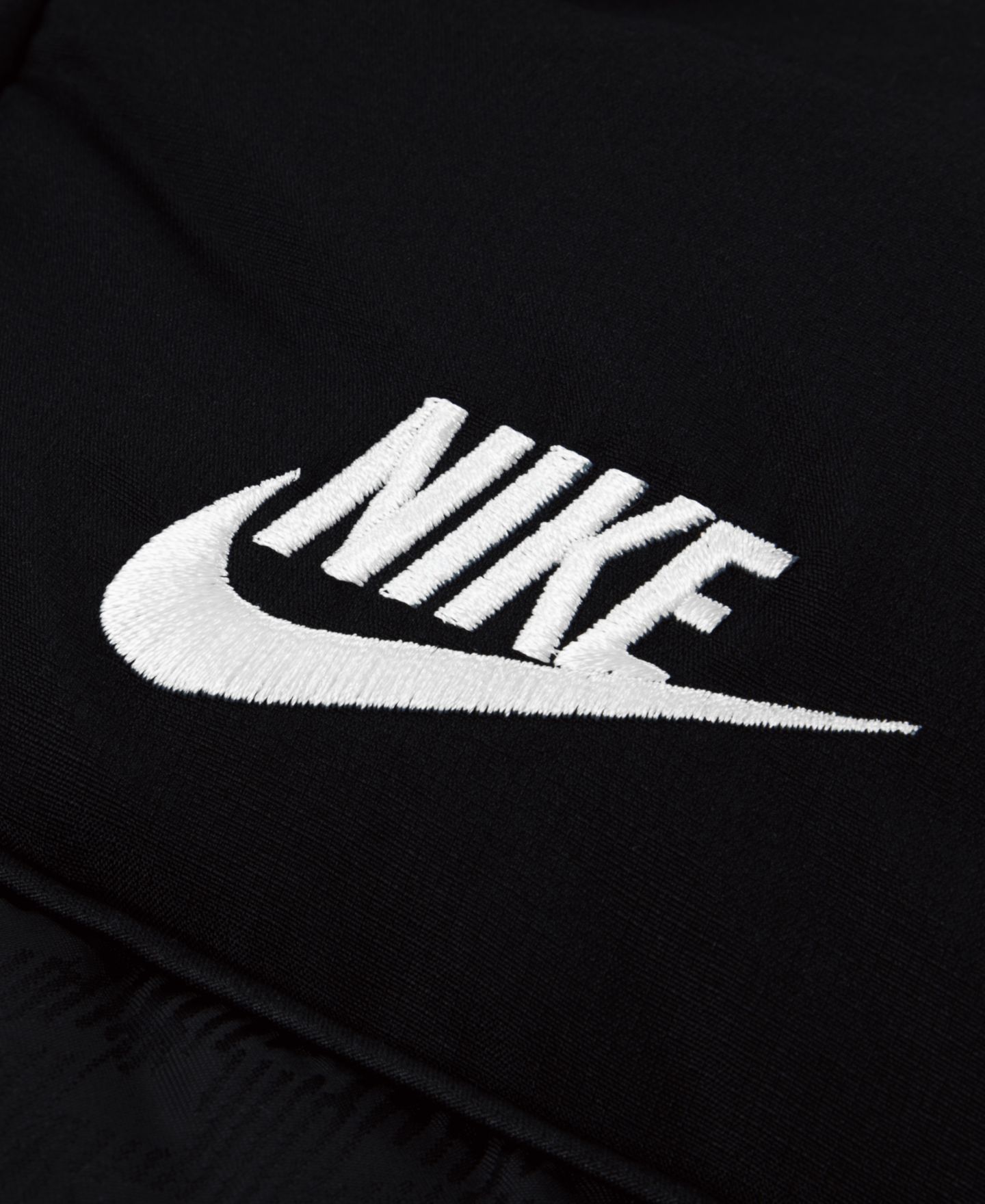 Куртка Nike Jacquard Logo Mixed Media Puffer Jacket для мальчиков, цвет: Чёрный — фото 3