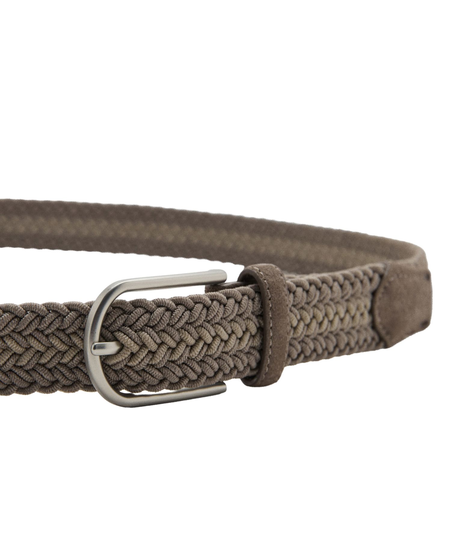 Men's Braided Elastic Belt