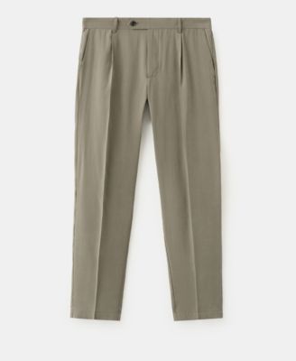 Men's Regular-Fit Pleated Pants