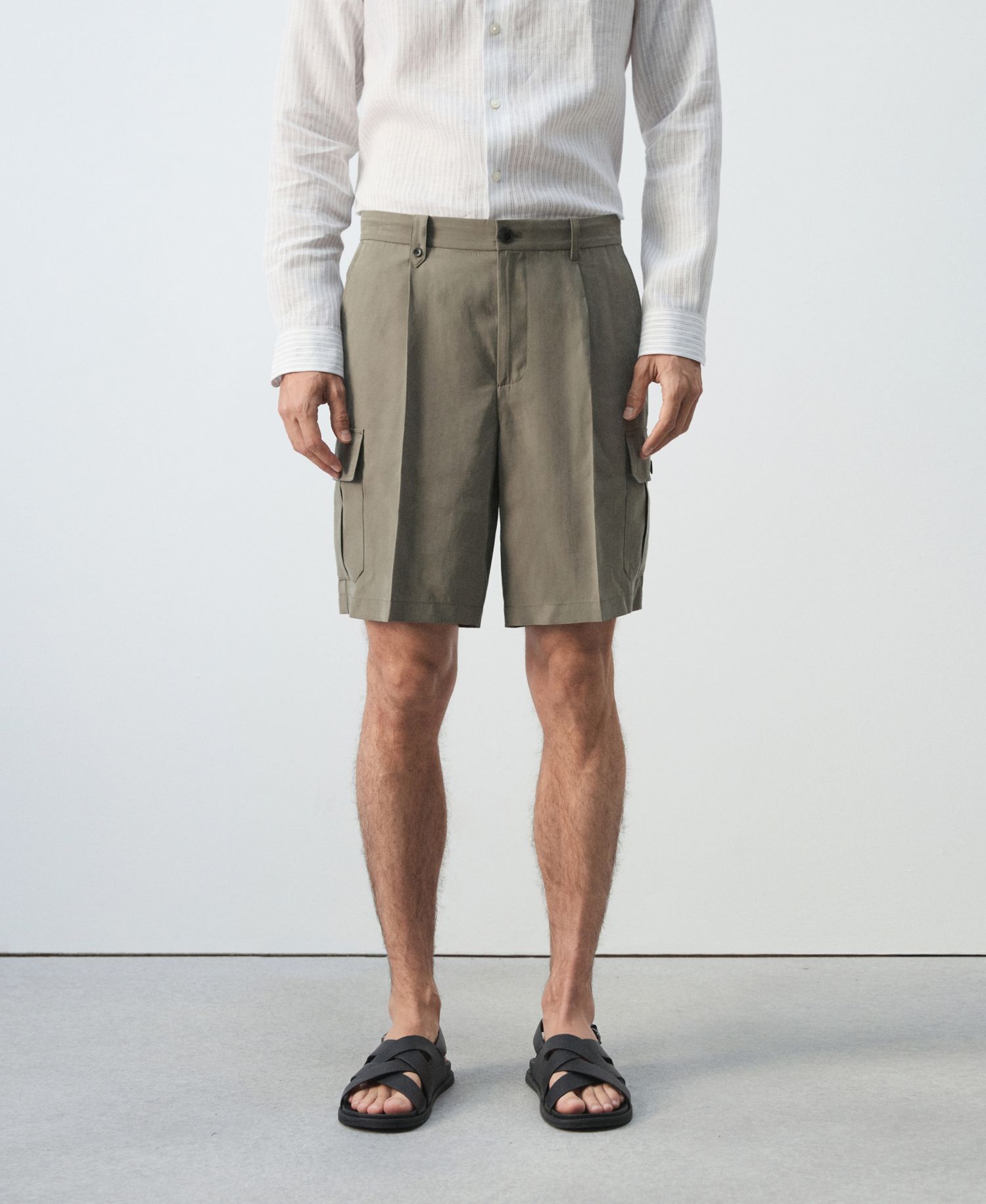Men's Modal Blend 9.06" Cargo Bermuda Shorts