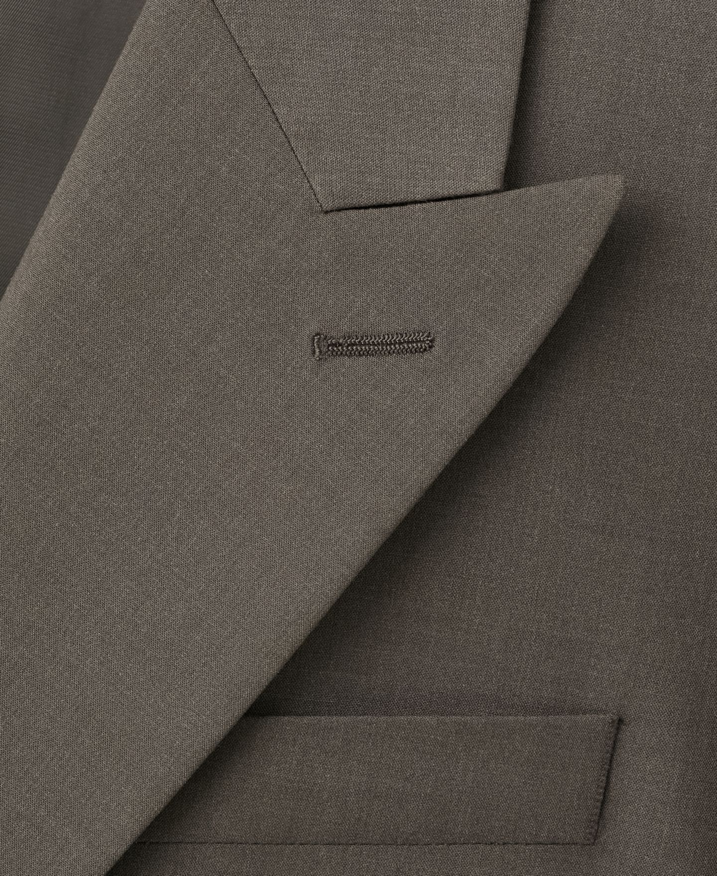 Мужской пиджак MANGO Boston Regular-Fit Double-Breasted Suit Blazer, цвет: Средний коричневый — фото 7
