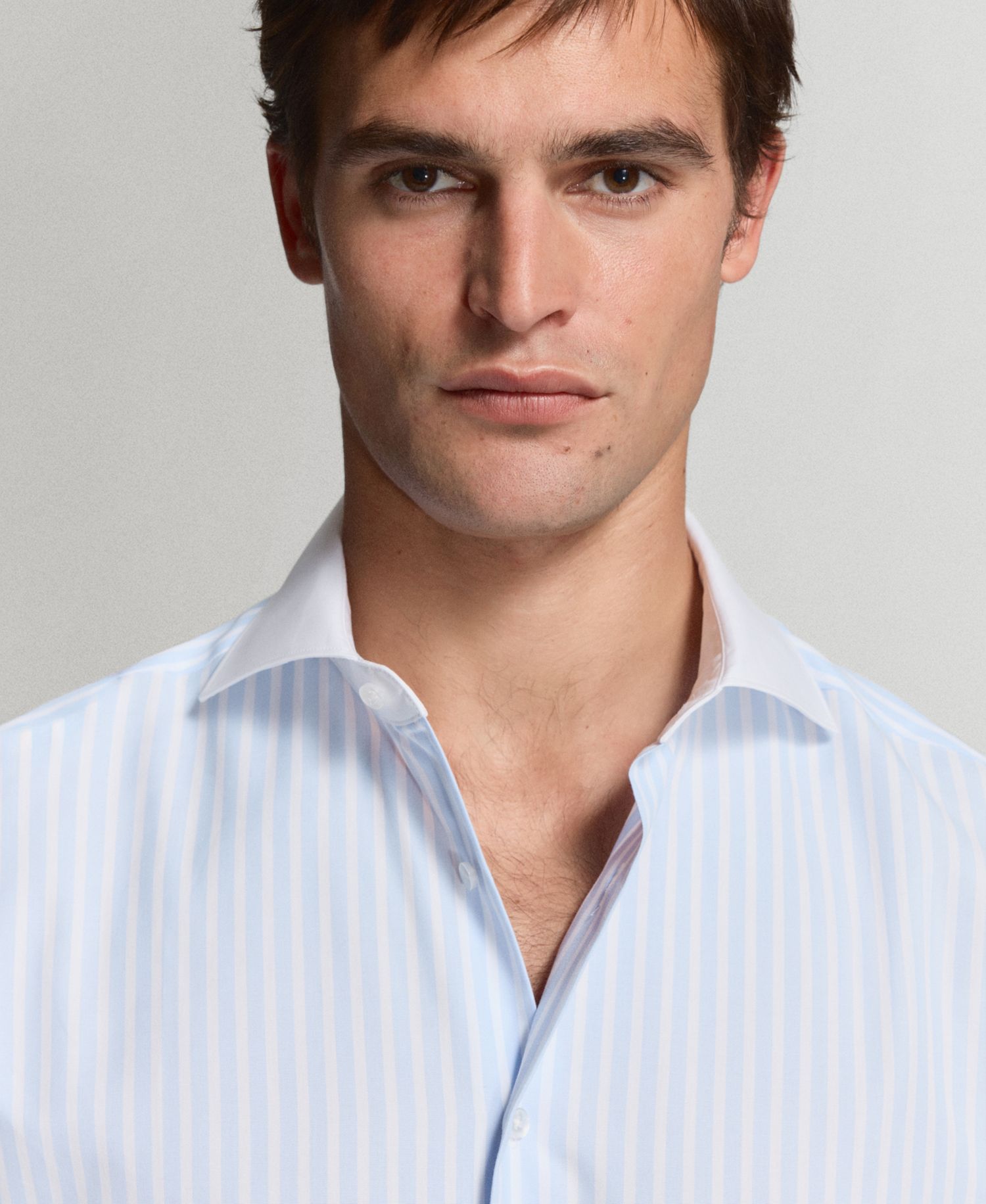 Men's Cotton Striped Shirt