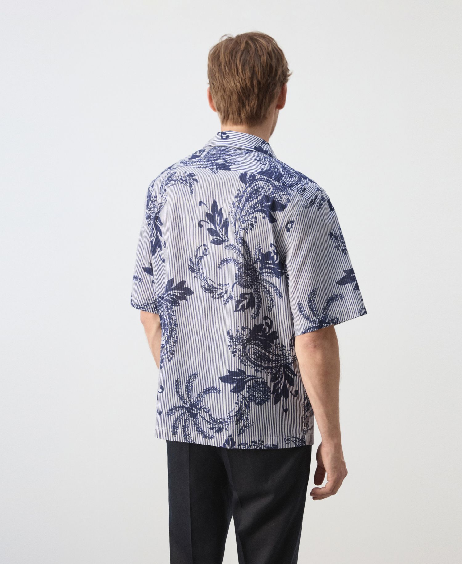 Men's Cotton Printed Shirt