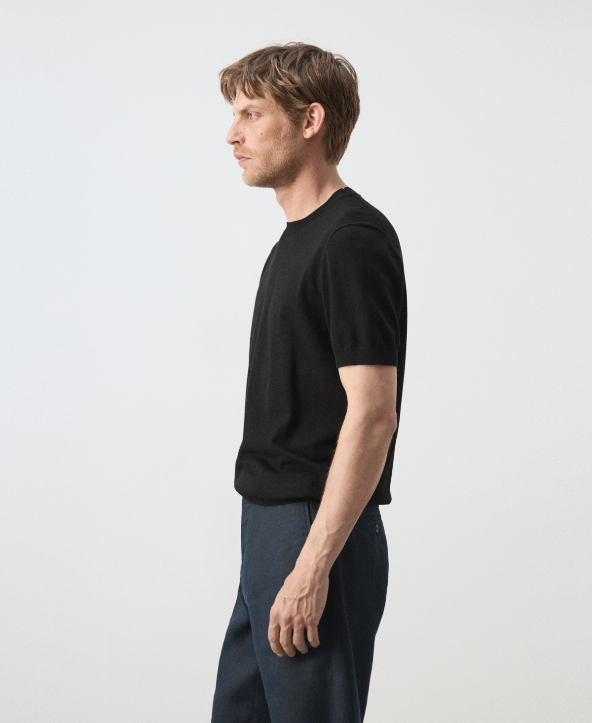Mango Men's Cotton Regular-Fit T-Shirt