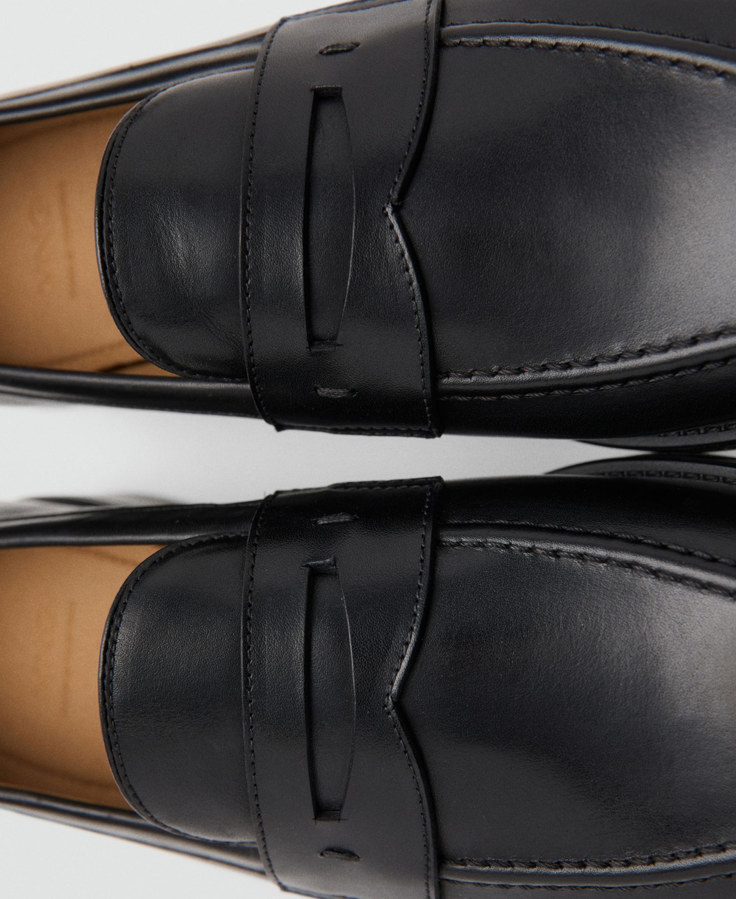 Men's Leather Penny Loafers