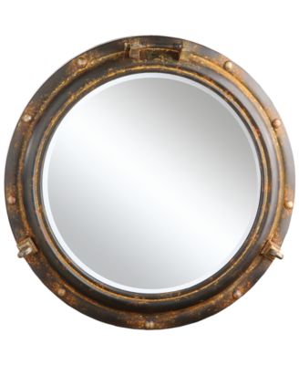 3R Studio - Round Metal Porthole Mirror