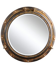 Round Metal Porthole Mirror