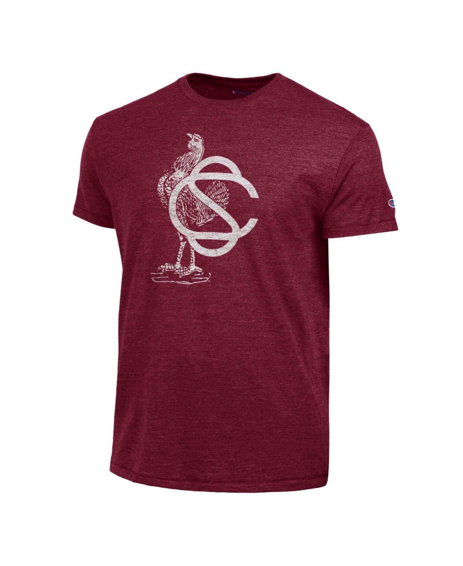 Men's Garnet South Carolina Gamecocks Triumph Tri-Blend T-Shirt