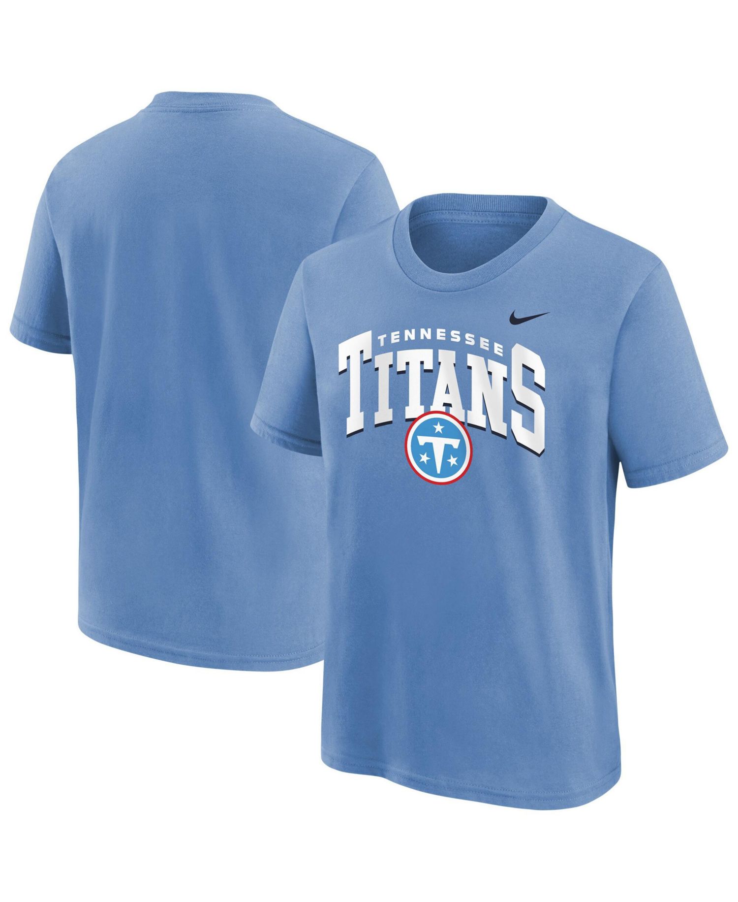 Big Boys and Girls Light Blue Tennessee Titans Edge Enforcer T-Shirt