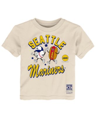 Toddler Natural Seattle Mariners Snack T-Shirt
