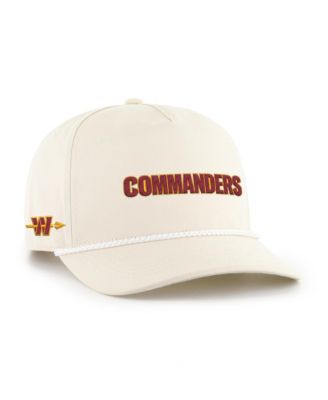 Men's Natural Washington Commanders Sure Shot Rope Hitch Adjustable Hat