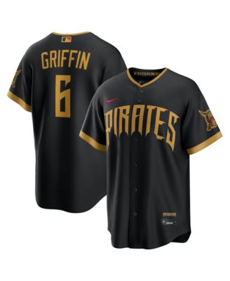 Men's Konnor Griffin Black Pittsburgh Pirates 2026 City Connect Stadium Jersey