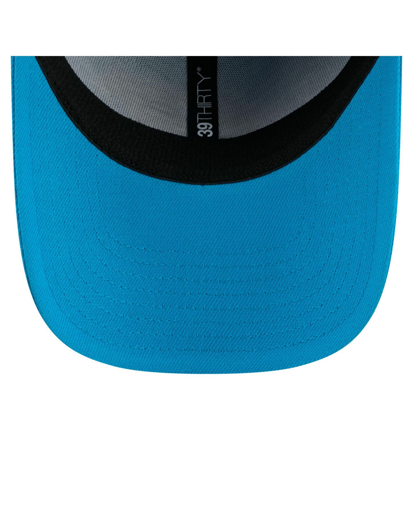 Мужская кепка New Era Blue Carolina Panthers Core Team 39THIRTY Flex Hat — фото 2