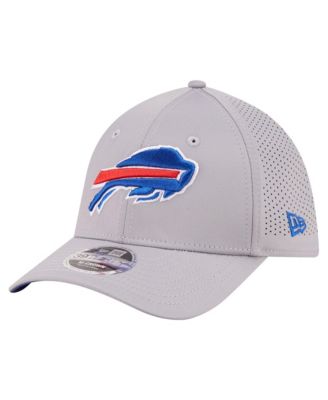 Men's Gray Buffalo Bills 39THIRTY M-Crown Flex Fit Hat