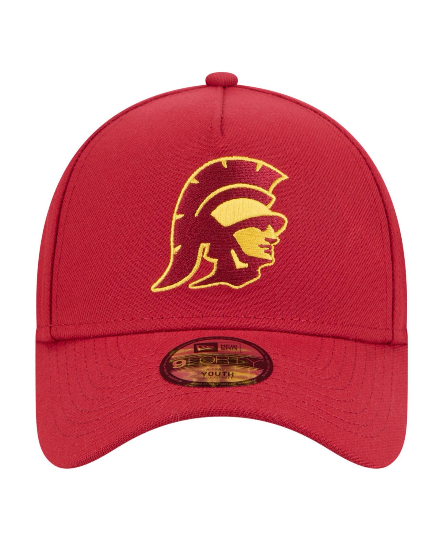 Big Boys and Girls Cardinal USC Trojans 9FORTY A-Frame Adjustable Hat