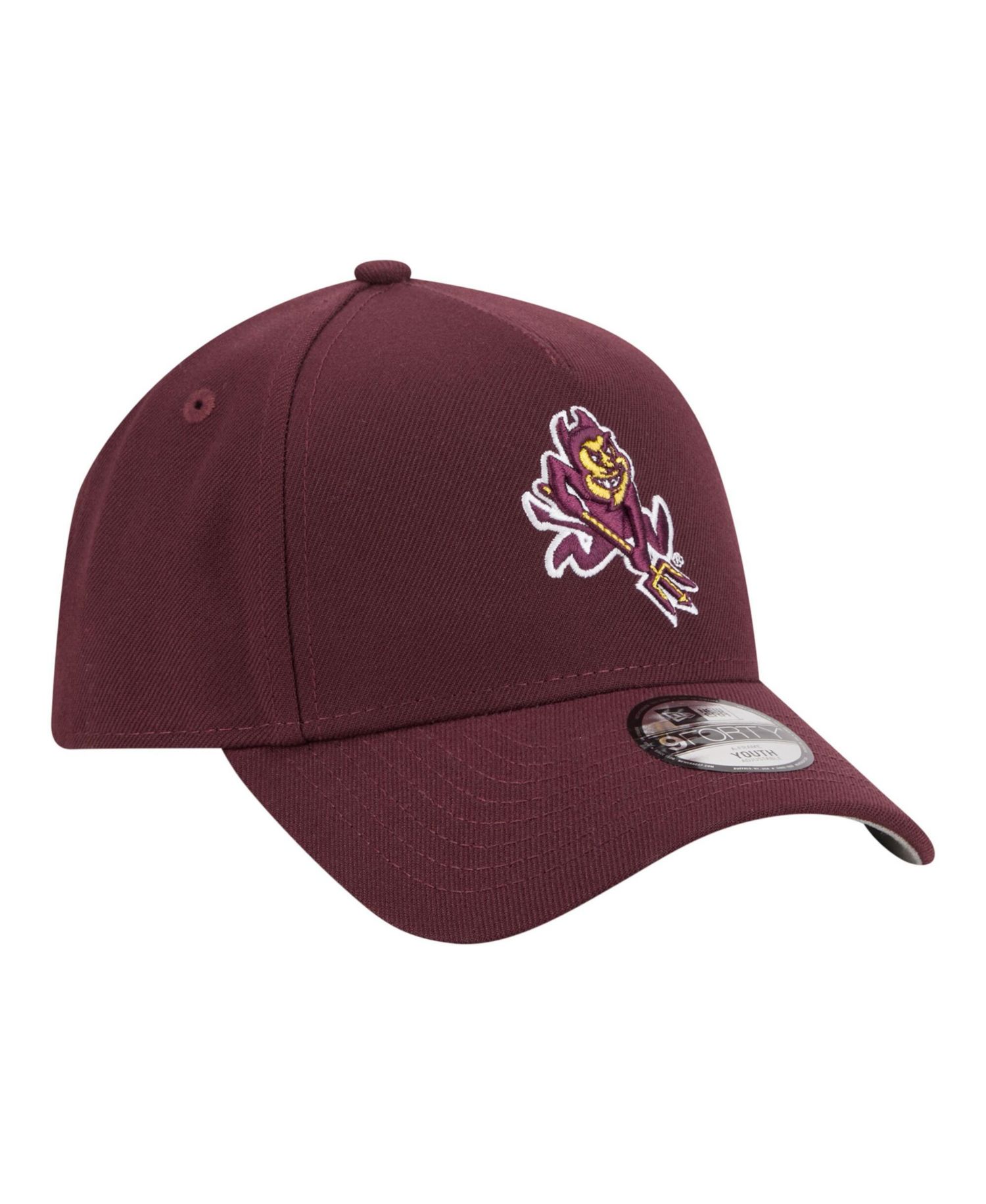 Big Boys and Girls Maroon Arizona State Sun Devils 9FORTY A-Frame Adjustable Hat
