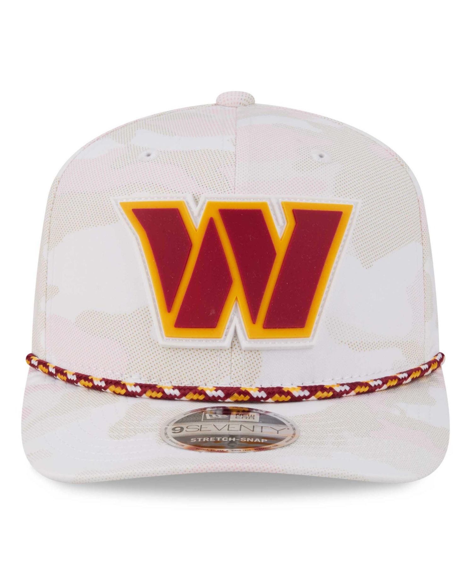Men's White Washington Commanders Camo Rope 9SEVENTY Adjustable Hat