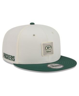 Men's Cream/Green Green Bay Packers 2026 NFL Training Camp 9FIFTY Snapback Hat