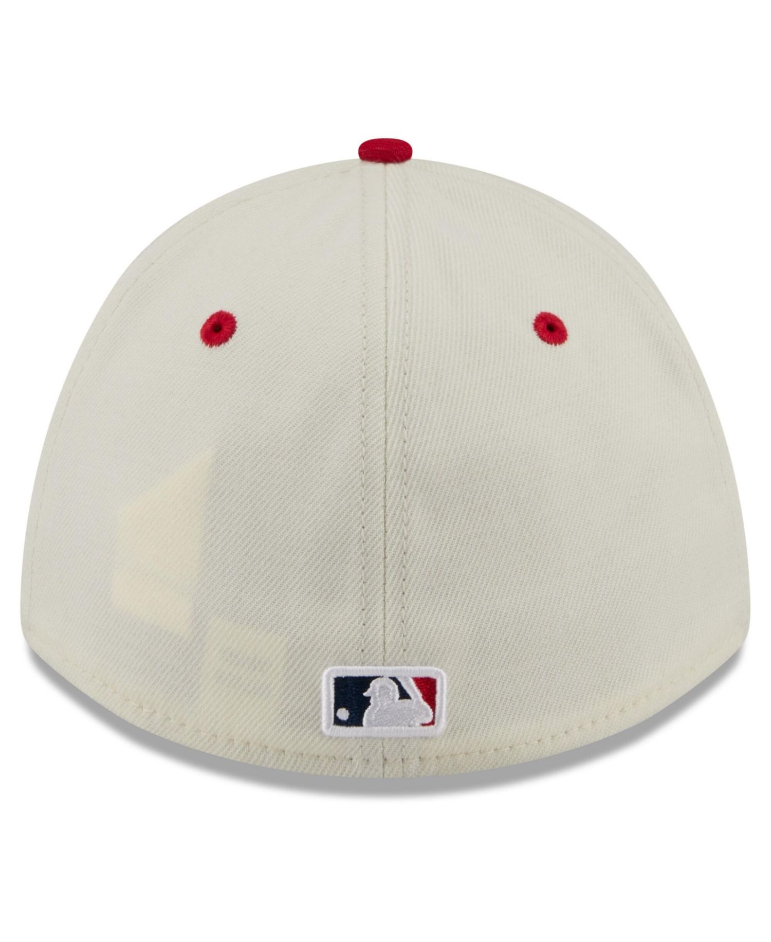 Men's Cream/Red Minnesota Twins USA 250 Fourth of July 39THIRTY M-Crown Flex Hat